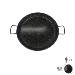 Paellera Valenciana Esmaltada   3 personas/ 28 cm,