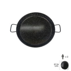Paellera Valenciana Esmaltada   2 personas / 26 cm,