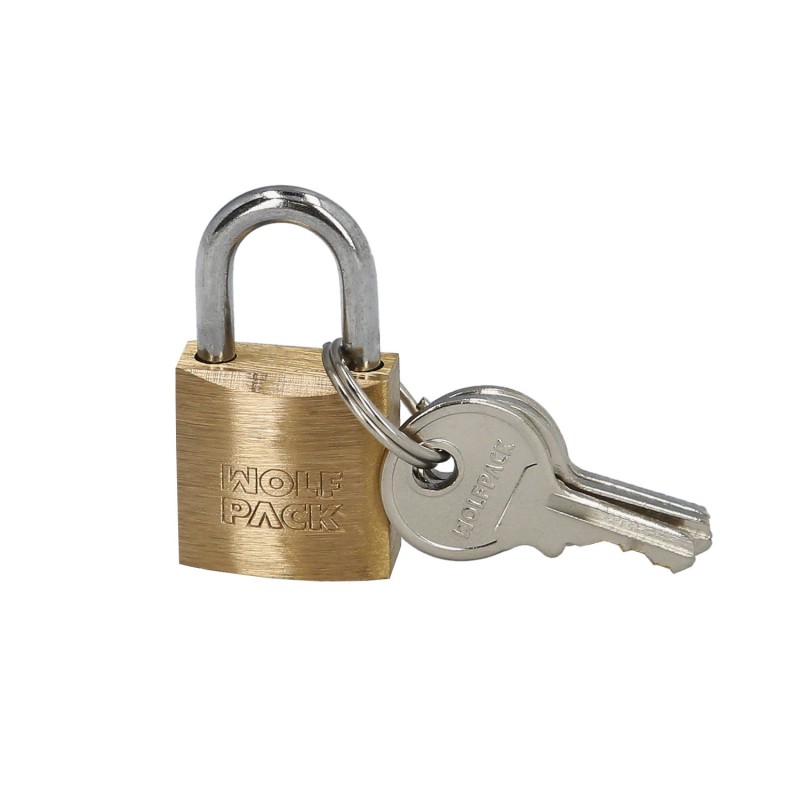 Candado Laton Arco Normal 20 mm,