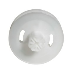 Disco Persiana Plastico Octogonal  130x40 mm, Cinta 22 mm,