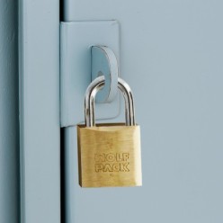 Candado Laton Arco Normal 20 mm,