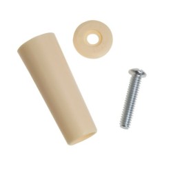 Tope Persiana Con Tornillo 60 mm, Marfil