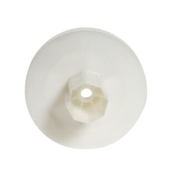 Disco Persiana Plastico Compacto para Rodamieto 120x40 mm,  Cinta 18 mm,