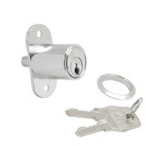 Cerradura Puerta Corredera Pulsador 147/27 mm,  Cromado al por Mayor | Almacén de Ferretería