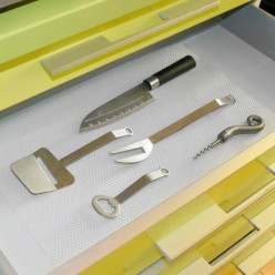 Antideslizante / Protector Plastico Transparente 50 cm, x 150 cm,