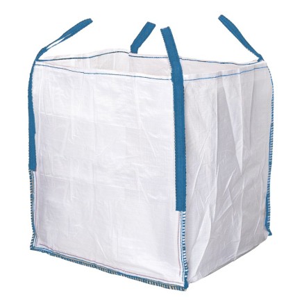 Saco Obra Big Bag Rafia  90x90x90cm, Carga máxima seg, 1,000Kg,