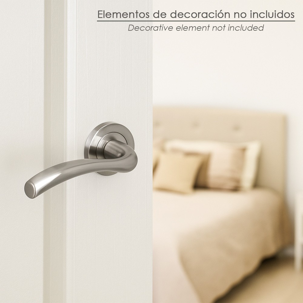 Juego Manillas Para Puertas "Nilo" al por Mayor | Almacén de Ferretería