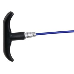 Deshollinador Cepillo Kit Estufas Pellets 2 Metros x 80 mm,