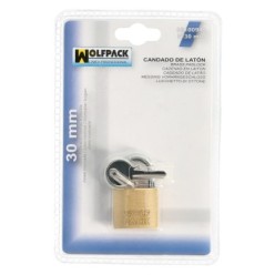 Candado Laton Arco Normal  30 mm,