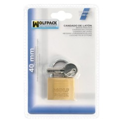 Candado Laton Arco Normal  40 mm,