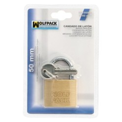 Candado Laton Arco Normal  50 mm,