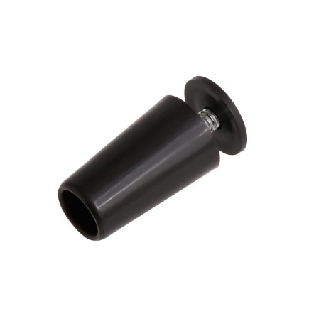Tope Persiana Con Tornillo 40 mm, Marrón