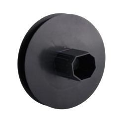 Disco Persiana Plastico Espiga Metalica 120x40 mm, Cinta 14 mm,