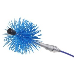 Deshollinador Cepillo Kit Estufas Pellets 2 Metros x 80 mm,