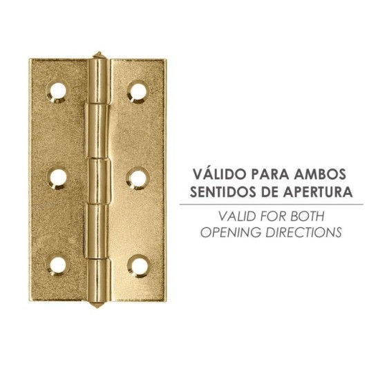 Bisagra 5005 Latonada        2-3/4" al por Mayor | Almacén de Ferretería