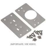 Placas de Reparacion Bisagras Cazoleta 4,7x9 cm, 2 piezas, Placa Repara Puertas, Placa Reparación Bisagras Mueble al por Mayor |