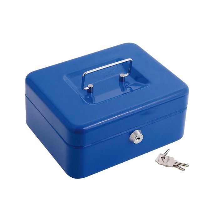 Caja Caudales Wolfpack  Pintada Nº 2   200x155 mm, Con Bandeja Interior al por Mayor | Almacén de Ferretería