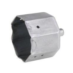 Capsula Persiana Metalica Con Espiga Para Eje 60 mm,