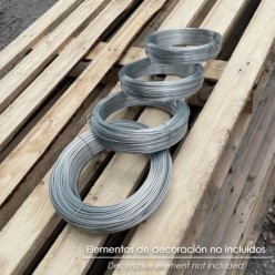 Alambre Galvanizado Rollo 25 Kg, Nº 12 - 1,8 mm,