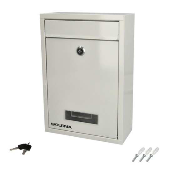 Buzon Square Blanco 26 x 9 x 31 (Alt,) cm, al por Mayor | Almacén de Ferretería