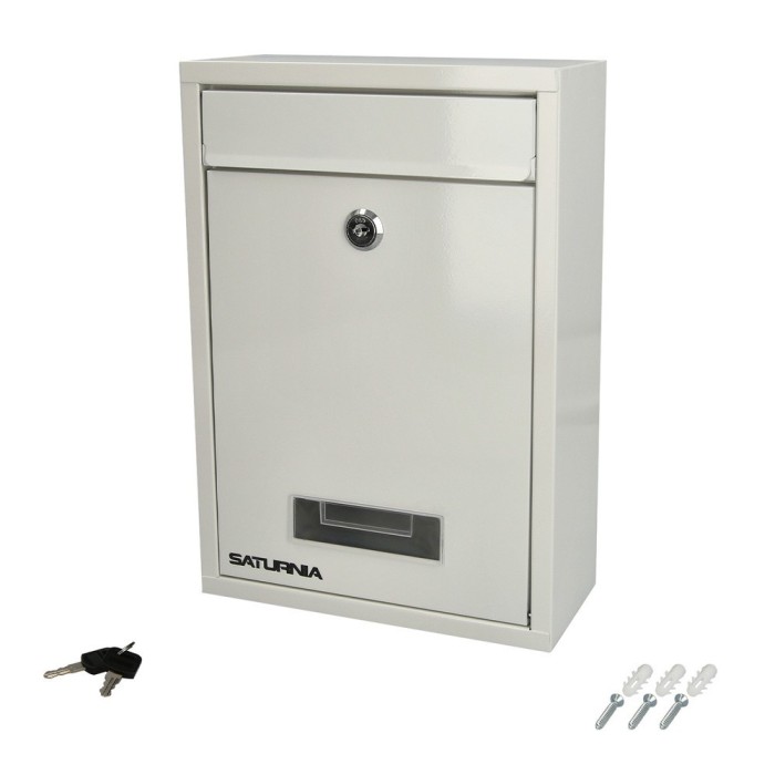 Buzon Square Blanco 26 x 9 x 31 (Alt,) cm, al por Mayor | Almacén de Ferretería
