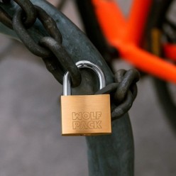 Candado Laton Arco Normal Llaves Iguales 50 mm, Nº2