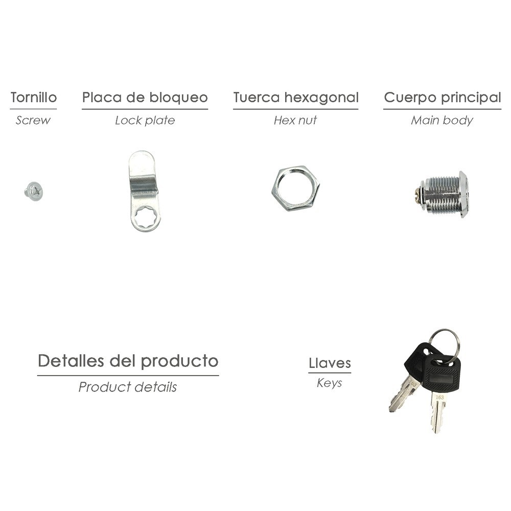 Cerradura Recambio Para Buzon Palace al por Mayor | Almacén de Ferretería