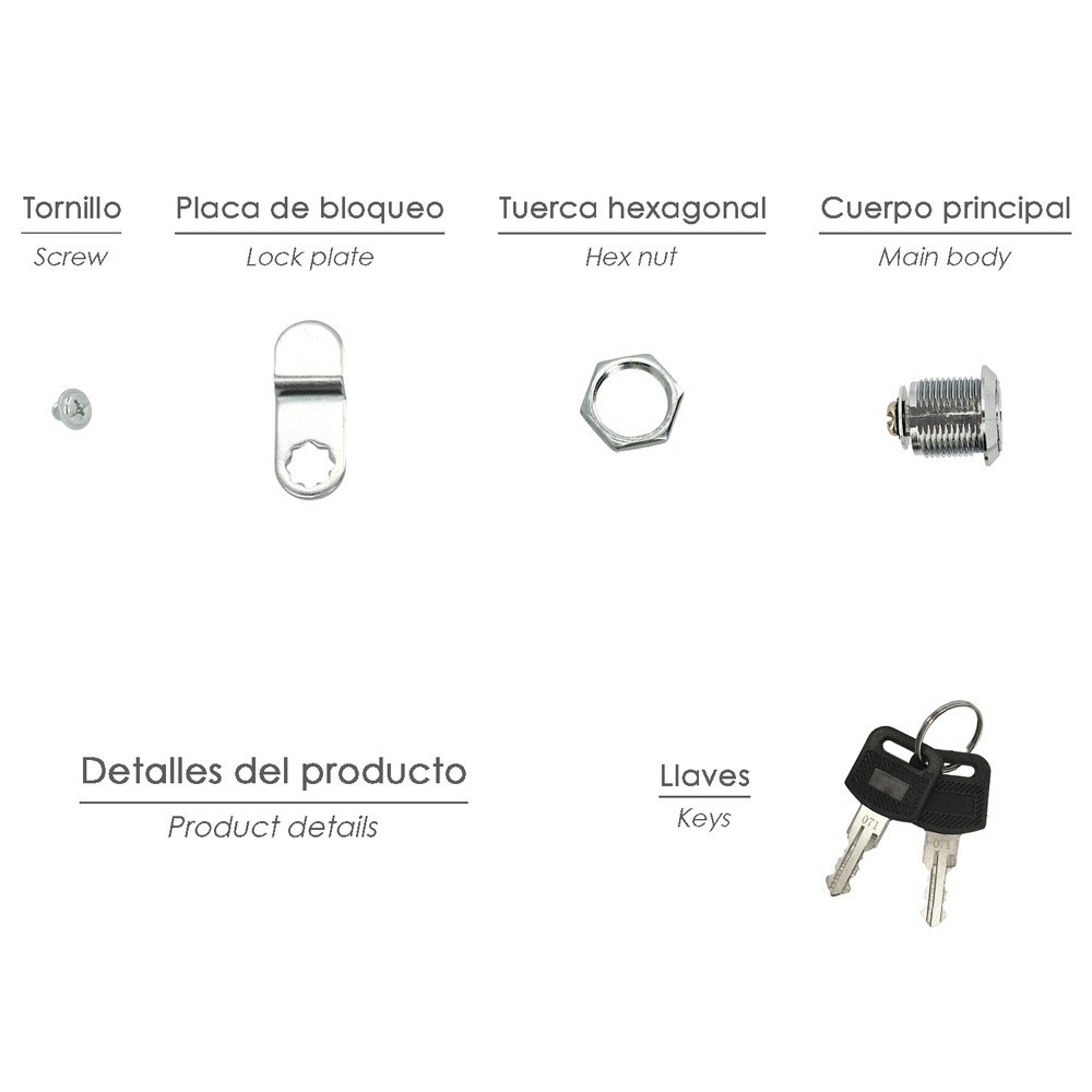 Cerradura Recambio Para Buzon House al por Mayor | Almacén de Ferretería