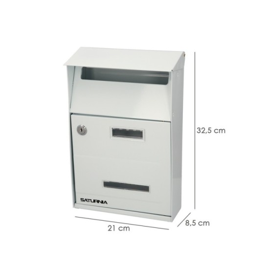 Buzon Exterior Country Blanco 215 x 320 x 105 mm, al por Mayor | Almacén de Ferretería