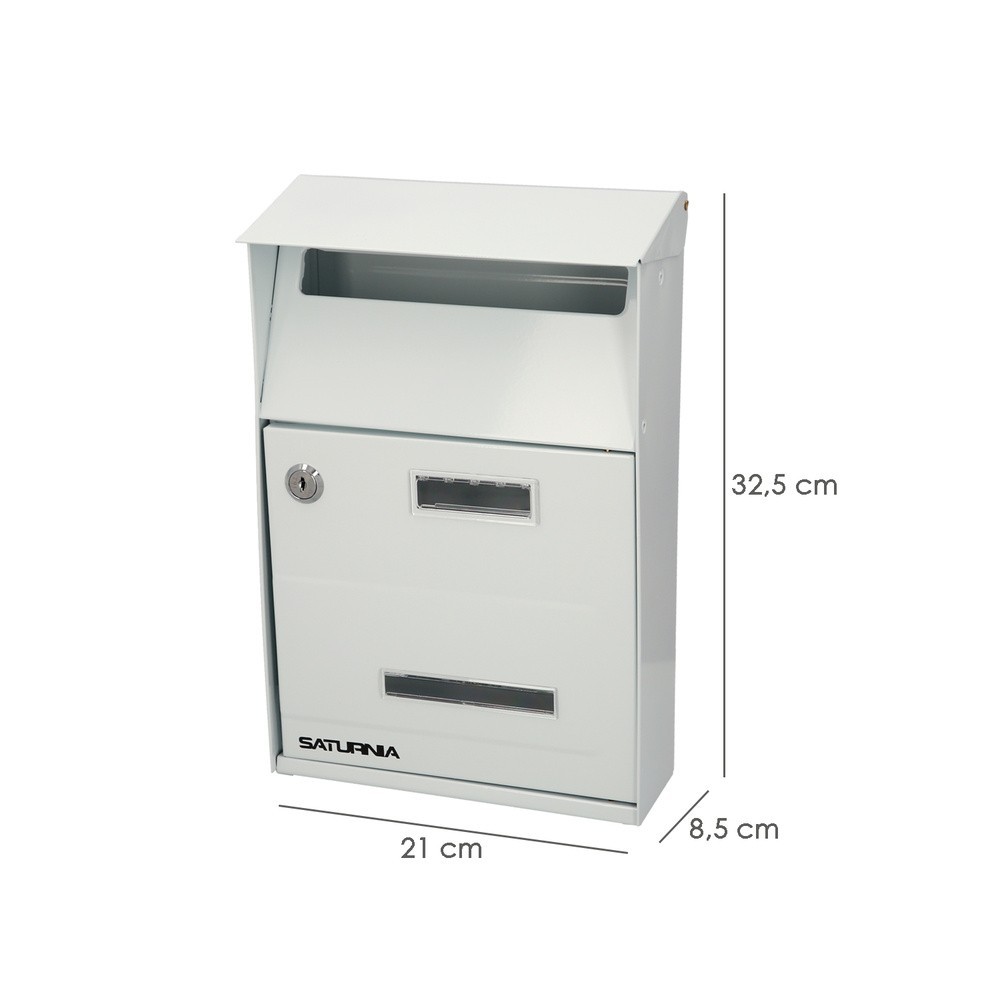 Buzon Exterior Country Blanco 215 x 320 x 105 mm, al por Mayor | Almacén de Ferretería