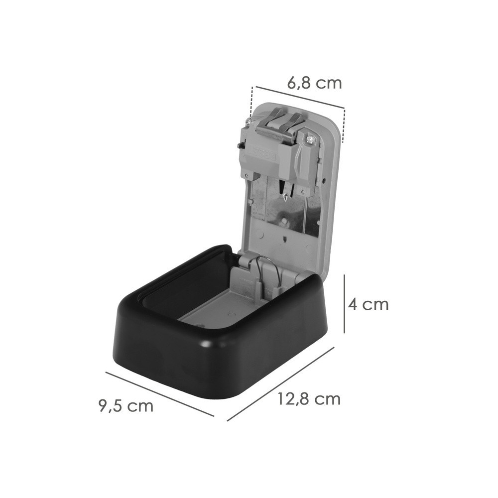 Caja Seguridad Llaves 125x95x40 mm,4 Digitos, Caja Llaves, Caja Llaves Calle, Caja De Llaves Pared, Caja Llaves Codigo al por Ma