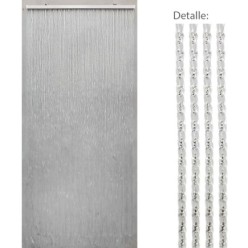 Cortina Puerta 90 Tiras PVC 90x200 cm,