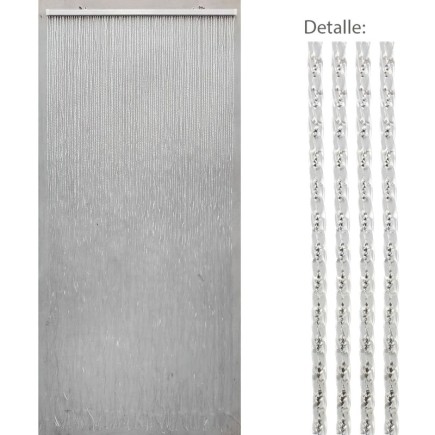 Cortina Puerta 90 Tiras PVC 90x200 cm,