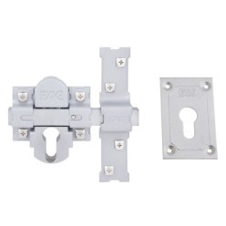 Cerrojo Fac 311-l/ 80 Plata Sin Cilindro