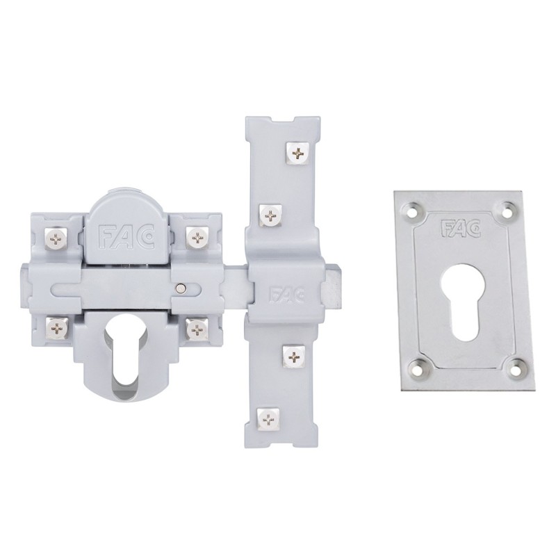 Cerrojo Fac 311-l/ 80 Plata Sin Cilindro