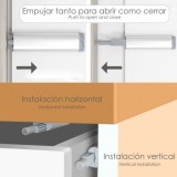 Cierre Iman Para Puerta Armario Presion Magnetica, Pack 2 Piezas Cierre Puerta, Cierre Cajon, Cierre Mueble, Cierre Amortiguador