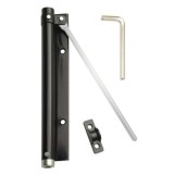 Muelle Puerta Wolfpack Aluminio Anodizado Negro (Blister 1 Pieza) al por Mayor | Almacén de Ferretería