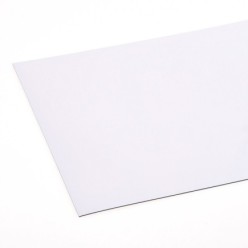 Pizarra Iman Pvc Blanca 210x305x1 mm,