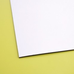 Pizarra Iman Pvc Blanca 210x305x1 mm,