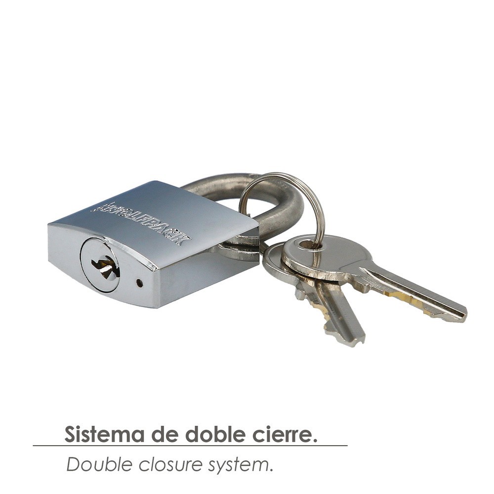 Candado Inoxidable Arco Normal  30mm, al por Mayor | Almacén de Ferretería