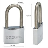 Candado Inoxidable Arco Largo 40mm, al por Mayor | Almacén de Ferretería
