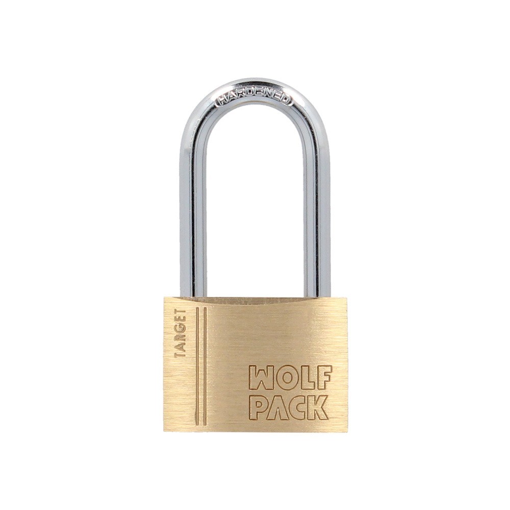 Candado Laton Arco Largo 40 mm, Arco Endurecido, Candado Maletas, Taquillas, Puertas al por Mayor | Almacén de Ferretería