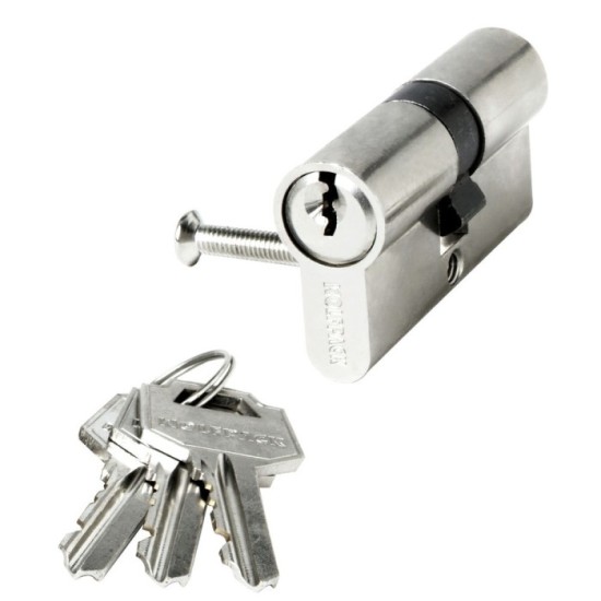 Cilindro Wolfpack 30x30/13,5 Niquel al por Mayor | Almacén de Ferretería