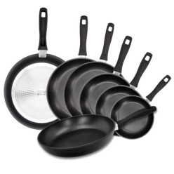 Oryx Sartén Aluminio Antiadherente Plus, Forjada, Apta Inducción, Libre PFOA, Diámetro 26 cm, Espesor 5 mm,