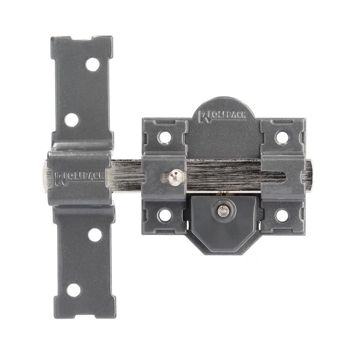 Cerrojo b-5 llave y pulsador pasador de 143mm cilindro redondo de 50mm al por Mayor | Almacén de Ferretería