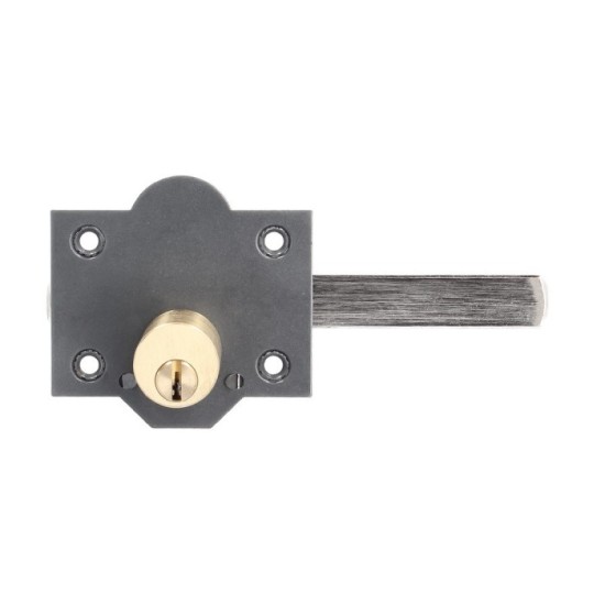 Cerrojo b-6 llave 2 lados de 165mm cilindro redondo de 50mm al por Mayor | Almacén de Ferretería