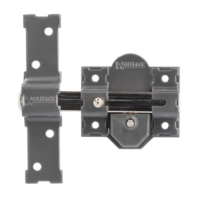 Cerrojo b-7 llave y pulsador pasador de 143mm cilindro de pera de 50mm al por Mayor | Almacén de Ferretería