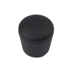 Contera Cónica Negra 18mm, Blister 8 piezas,