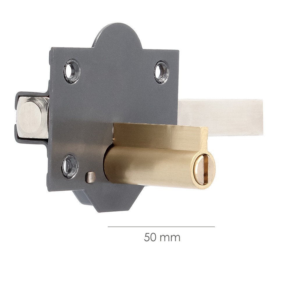 Cerrojo b-8 llave 2 lados de 165mm cilindro de pera de 50mm al por Mayor | Almacén de Ferretería