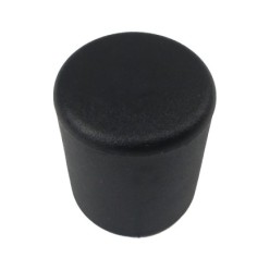 Contera Cónica Negra 25mm, Blister 4 piezas,